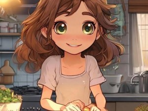 女儿初长成爸爸尝鲜食品的温馨故事与成长之旅