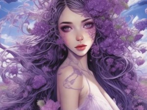 紫龙插花芯方正：心灵交织的奇幻之旅与命运的交错