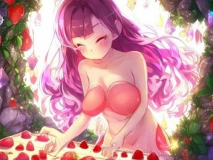 草莓洞中的魔法，草莓汁的制作之旅将草莓放在小洞里榨汁