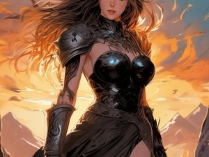 王者女英雄的无布之美与力量展现