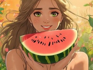 握住水蜜桃的甜蜜瞬间，品味生活的美好与芬芳