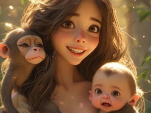 携手共育猴，女生与男生共同创造的生命奇迹女人和猴子能生孩子吗