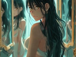 镜中相映成趣我们合体的美丽瞬间