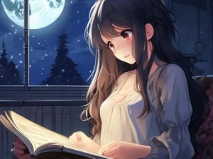 夜深人静时的漫画时光独自享受心灵的宁静与幻想