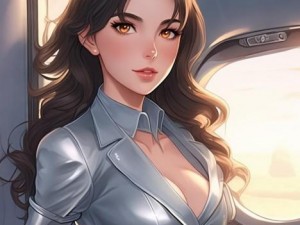 《化身空姐，演绎极致诱惑与职场魅力》