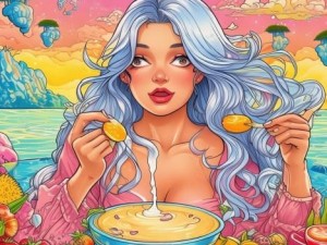 色彩缤纷的美味盛宴草莓丝瓜樱桃秋葵榴莲的奇妙搭配与享受