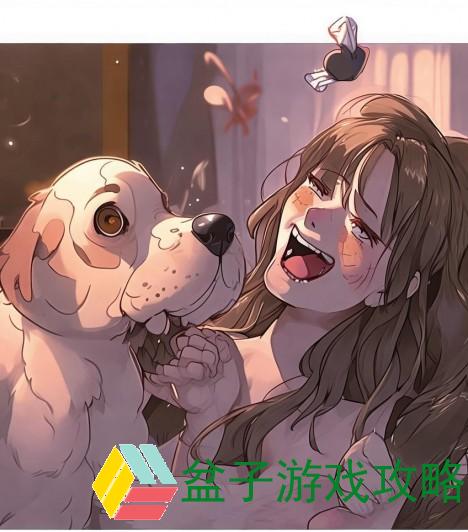 狗狗的东西又大又烫，主人不小心被吓到又忍不住笑出声