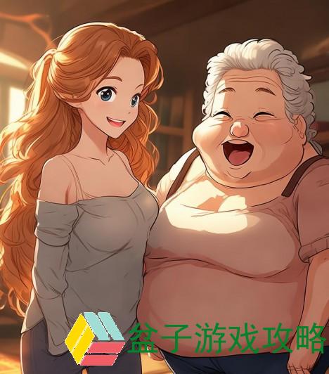 老年胖老太与青年之间的温暖友谊与生活故事