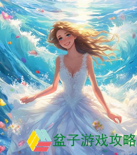 纯白花嫁的梦幻旅程在爱的海洋中绽放光彩