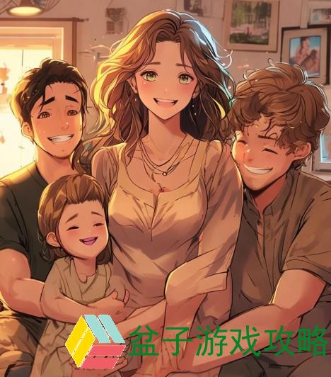 亲情无限乐融融父母儿女共度温馨时光