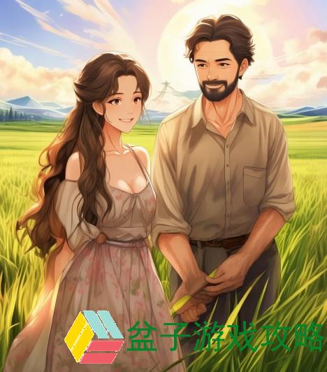 女儿心牵父亲情耕耘水田共谱丰收梦