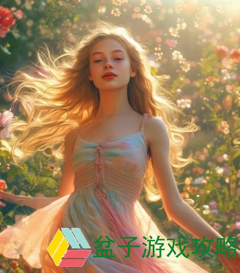 袅娜少女轻舞岁月流转无忧愁伴随青春梦幻绽放芬芳
