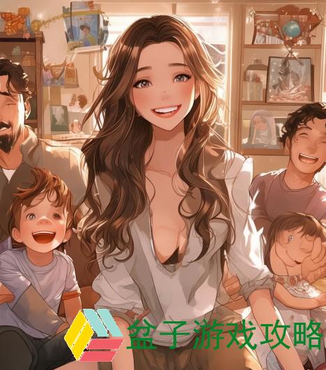 一家四口欢聚一堂尽享天伦之乐快乐时光记录分享