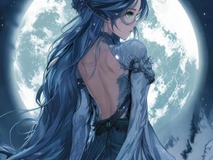 暗夜精灵艾希的神秘旅程与月光下的奇幻冒险