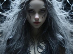 黑暗中的女神：光与影的交织与命运的轮回