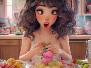 探索奇特饮食姿势如何轻松享用小兔子的新鲜便便