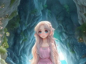 桃源洞口溪水潺潺映幽境自然之美尽显人间仙境