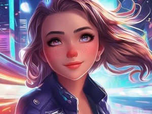 qq飞车名字女生-《飞车女神的极速追逐与青春梦想的绚烂旅程》