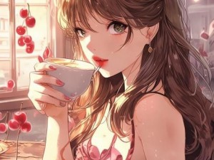 《苦咖啡笔下的蜜汁樱桃与甜蜜生活的交织》