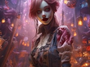 恶魔小丑的天赋之谜揭晓欢乐与恐惧交织的魔幻旅程