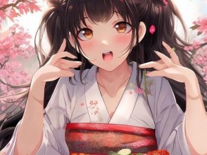 《八重神子垂涎美食瞬间 捕捉那难得一见的可爱表情》