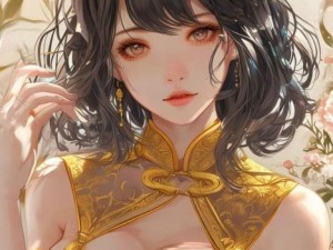 绝世风华，极品网红萌白酱金丝旗袍的魅力传奇极品网红萌白酱金丝旗袍学生装