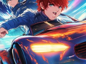 一上来就飙车的双男主,《极速狂飙双雄传：赛道上的友情与对决》