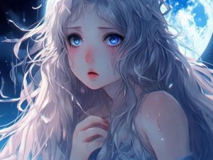 蓝湛泪洒夜色中魏无羡心痛难忍情深似海