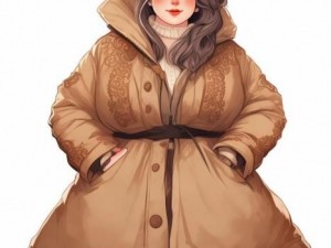 俄罗斯胖胖、胖婆婆老年胖奶奶外套加肥加大