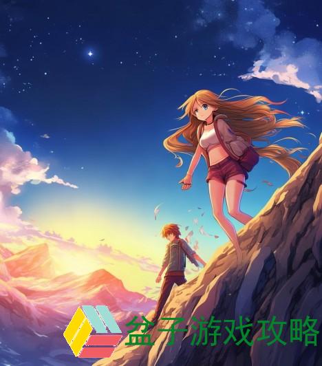 两人携手共攀巅峰挑战极限勇敢追梦的旅程