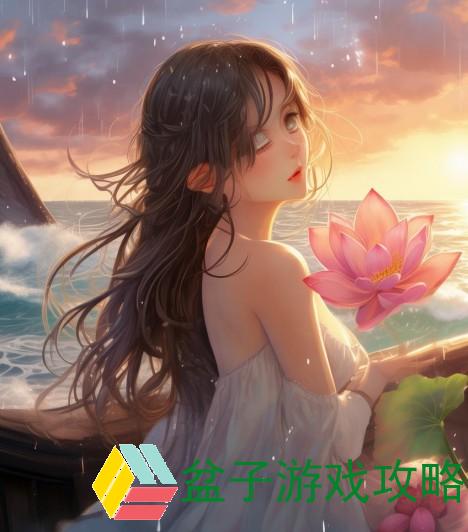 老人船上弄雨荷情深似海岁月如歌