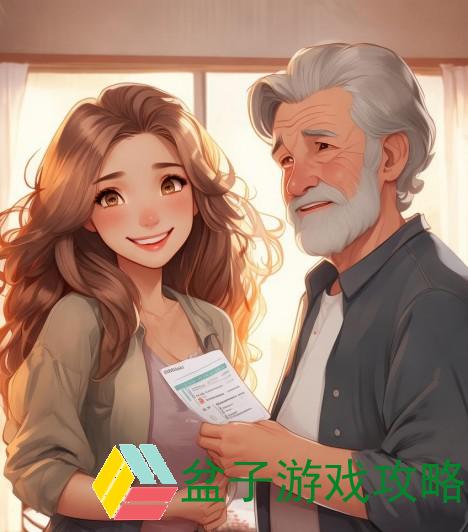 关心父亲健康，提醒他定期检查身体，享受快乐生活每一天