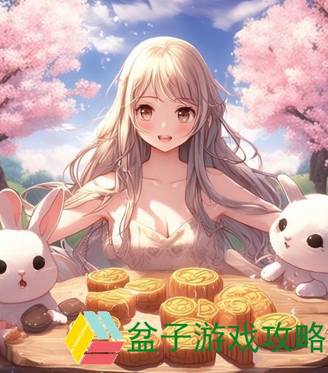两只小兔一共吃了6块月饼-两只小兔分享月饼的故事：六块美味的团圆与友情