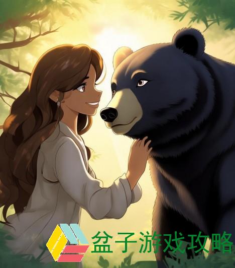 人与动物和谐共处的温暖瞬间展现黑人友善与关爱